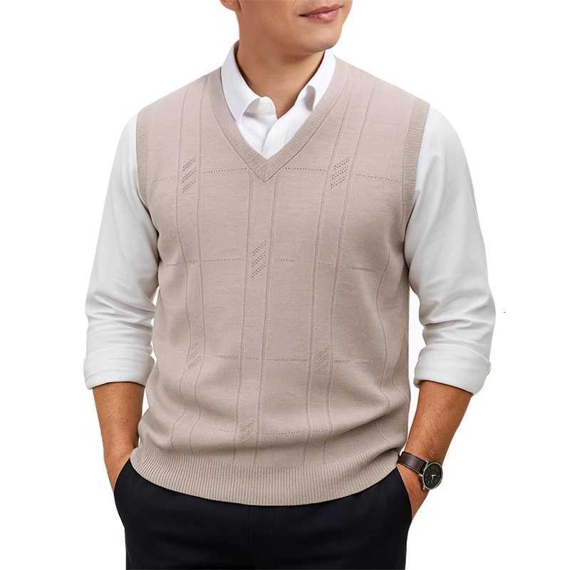 Men's Sweaters Men's sl1less Sweater ve1 Lightweight V-Neck Solid ve1 Pullover Twist Knit Sweaters Autumn Mens Outerwear D2610091