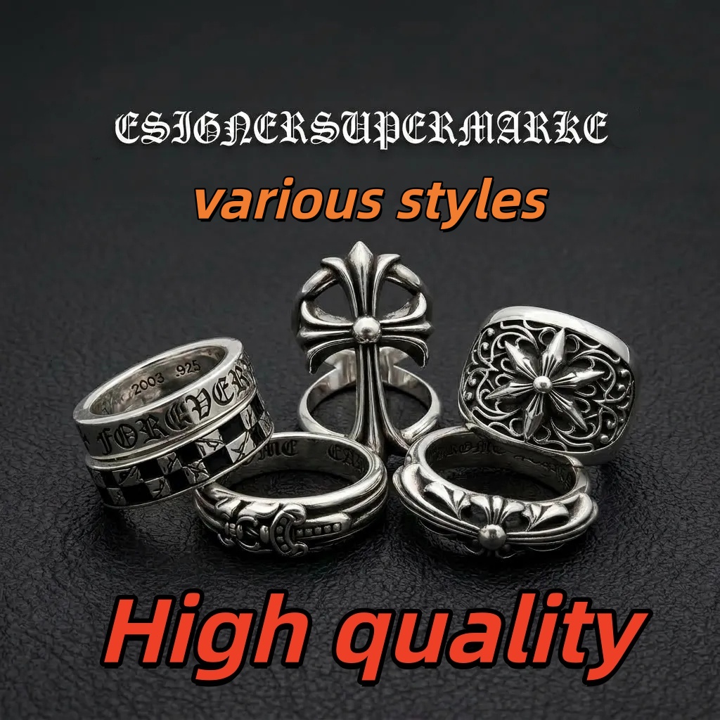 2026 Bague de créateur Y2K Bagues Y2K Moissanite Bague en or pour hommes Bagues de créateurs pour femme Bague de luxe Bijoux pour hommes Designer