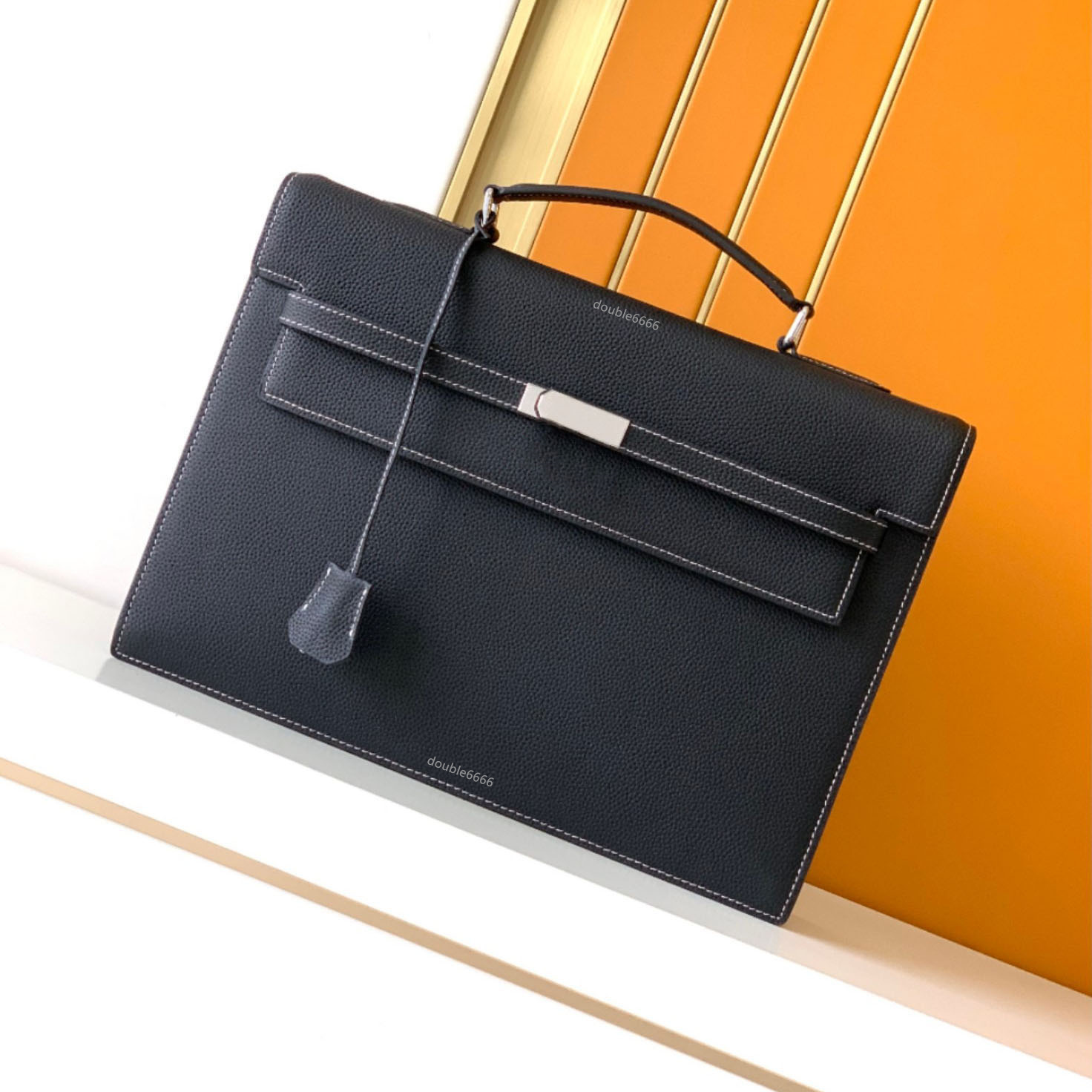 Designer man cowhide Briefcase Fashion Business Bag Messenger Bag Laptop Bag Travel Bag Fashion Handbag Shoulder Bag Document Bag luxury Computer ba