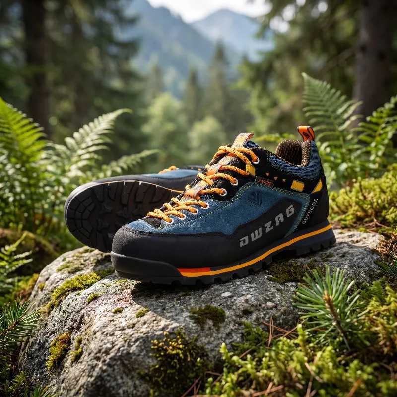 Outdoor Shoes Sandals Outdoor Hiking Shoes Men Boots Anti-slip Lightweight Men Breathable Wear-resistant Fashion Comfortable Casual Sports Shoes Men
