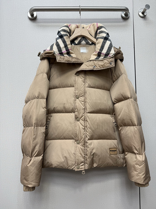 Marque de designer italien 2025 L P nouvelle veste à col montant décontractée pour hommes manteaux d'hiver brodés loisirs col montant veste brune