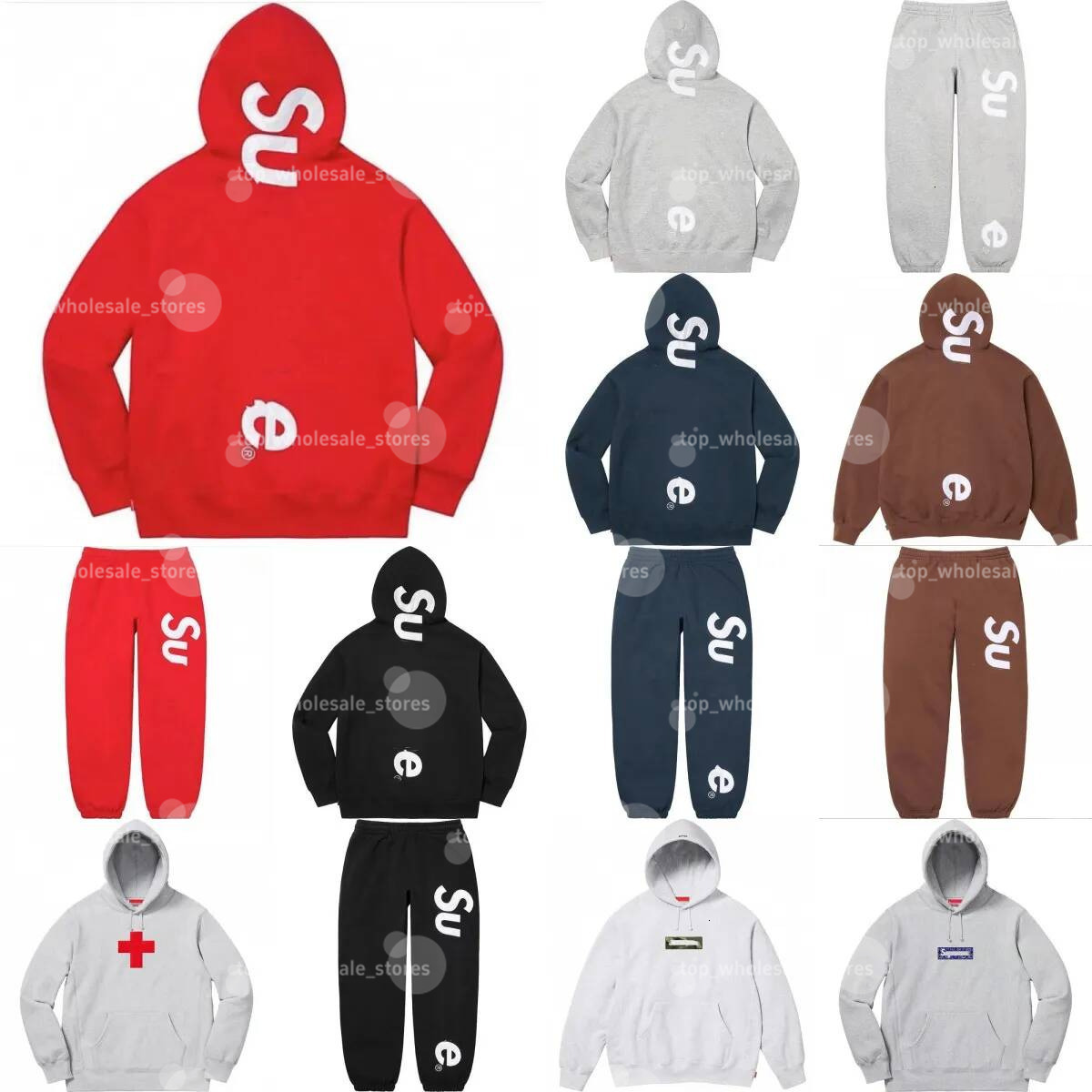 2026 New Supremems Hoodie Designer Hoodie 10A Men' Comfortable Long Sleeve Hoodie Big Logo Hooded Youth Trend Spring Autumn Cotton Sweatshirt H