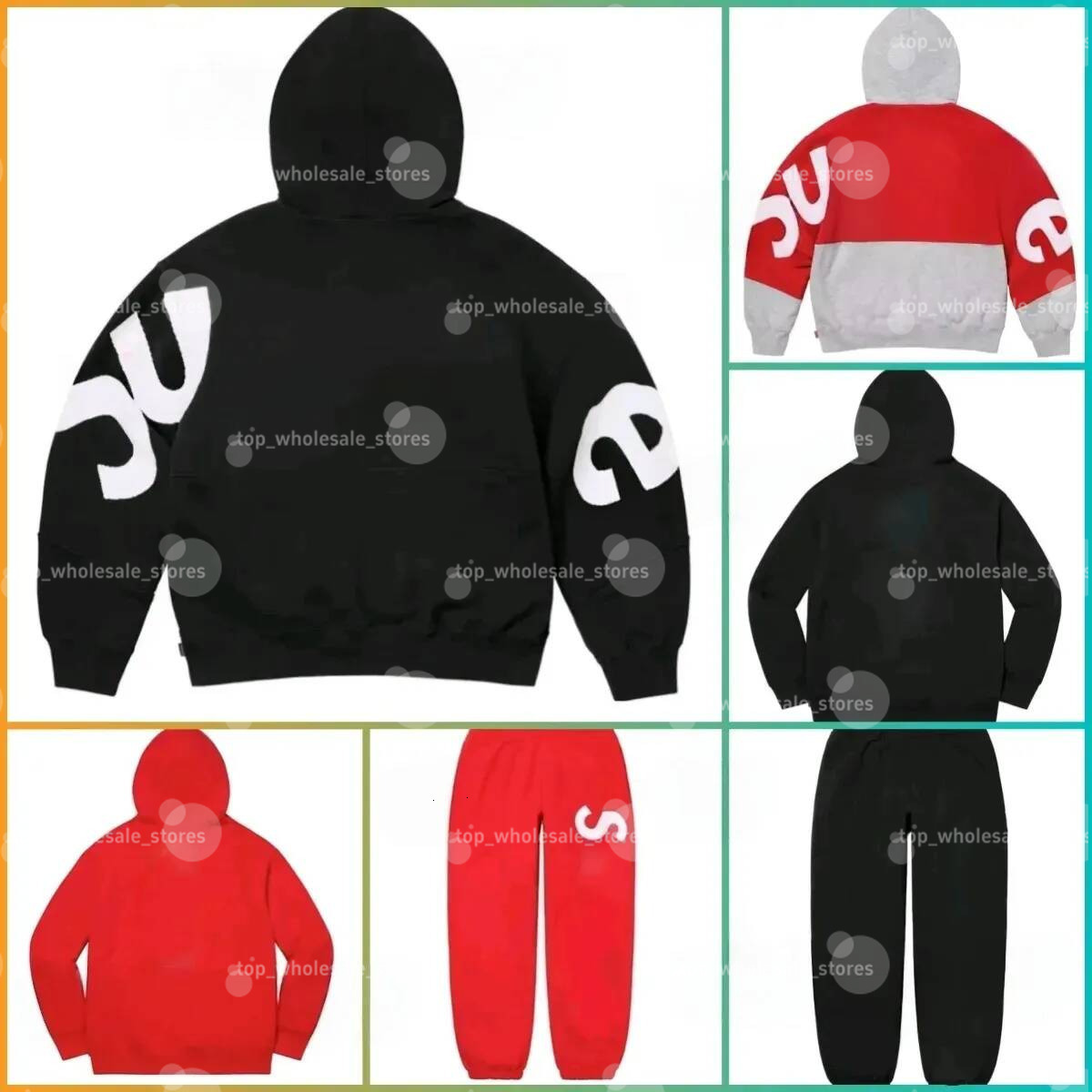 Suprememly Hoodie Designer Hoodies Sweatpants Shirts Sweater Hoody Mens Hoodie Sweatshirt T Shirt Jacket American Street Fashion Letter Embroidery H