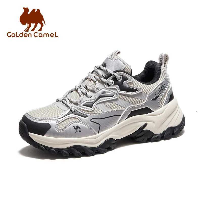 Outdoor Shoes Sandals GOLDEN CAMEL Hiking Shoes Women Outdoor Breathable Thick-soled Sports Shoes Non-slip Lightweight Travel Climbing Shoes for Wom