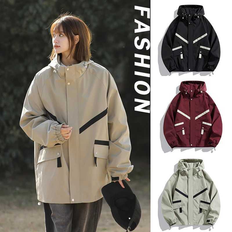 Outdoor Jackets Hoodies Women's Waterproof Hiking Jacket Windproof Running Coat Outdoor Camping Fishing Trekking Hunting Coat Fashion Hooded Wi