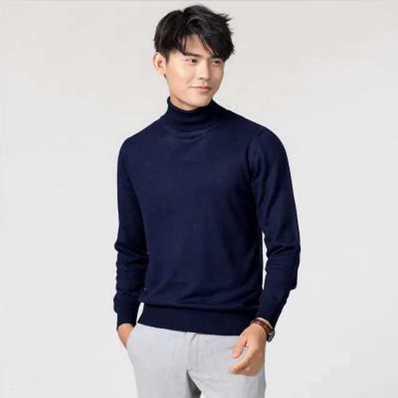 Men's Sweaters Turtleneck Men Cashmere Cotton Blend Pullover Jumper 2024 Autumn Winter Vetement Homme Ropa Hombre Pull Homme Hiver Sweater XXXL