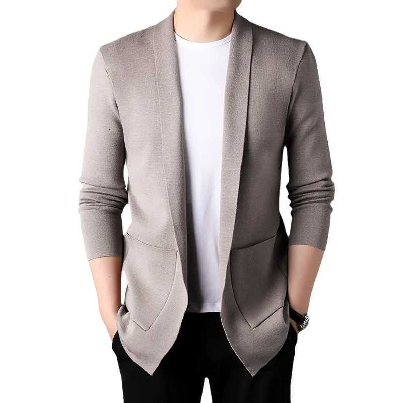 Men's Sweaters 2025 New Autum Winter Brand Fashion Knit Mens Oversized Cardigan Sweater Knitting Casual Korean Coats Jacket Men Clothes D261009