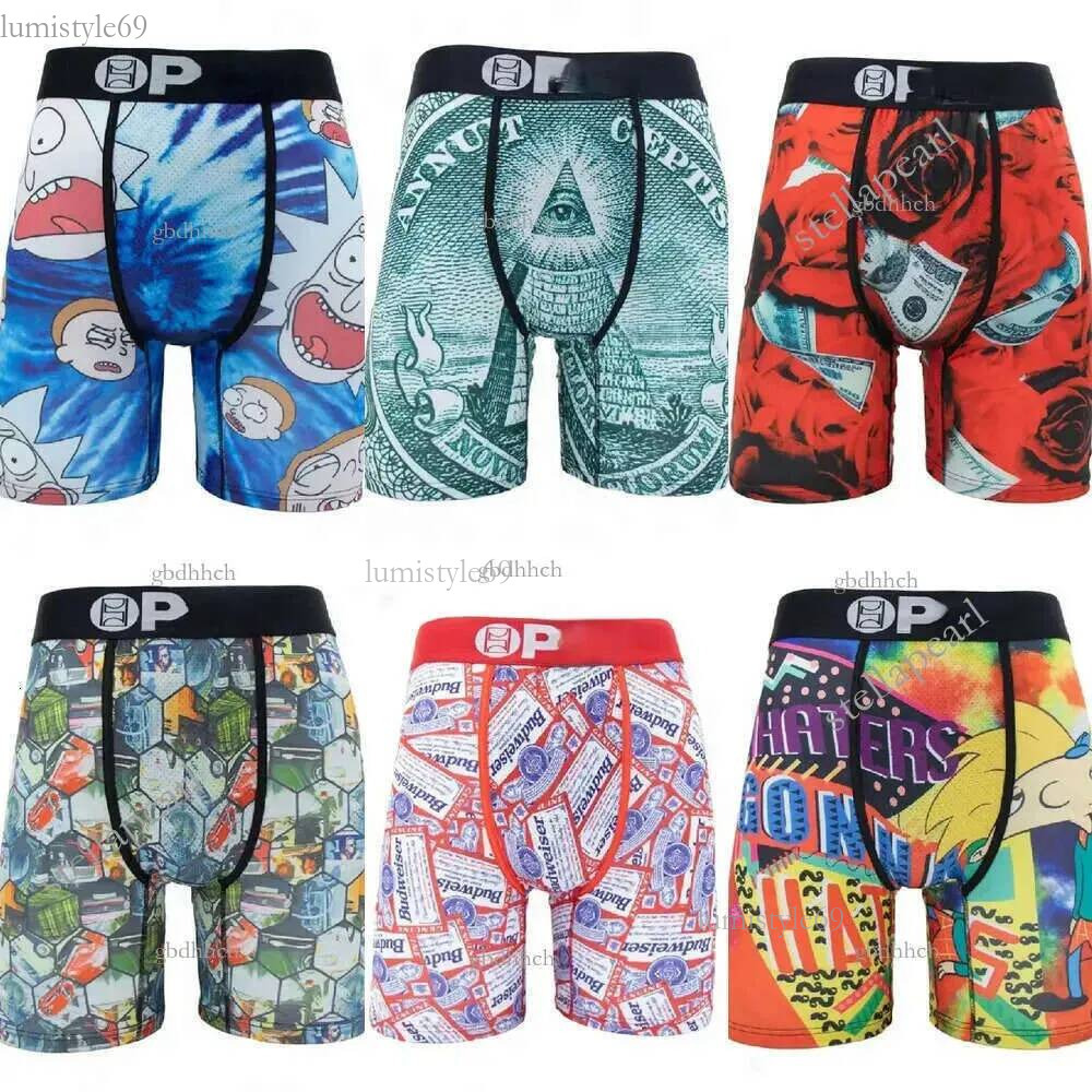 psdmen Designer Ethikaa Man Boxer Mens Briefs With Underpant Cartoon Print Comfortable Fashion Underpants Sports Psdsboxerslys 1fa