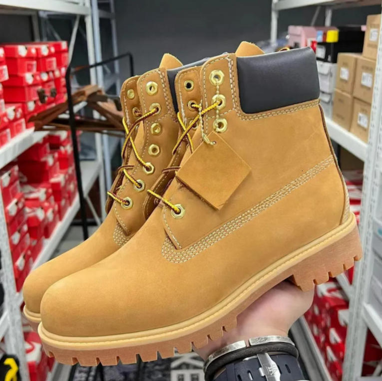 TOP boot Designer luxury Boots Shoes Men Boots Waterproof Ankle Classic Martin Shoe Cowboy Yellow Red Blue Black Pink Hiking Motorcycle Boots size 3