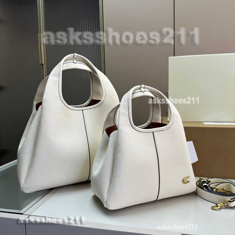 High Quality Lana 26 Shoulder Bucket Bags Designer Handbags Black Genuine Leather Luxury Casual Messenger Bag Crossbody Large Capacity Shopping Tote