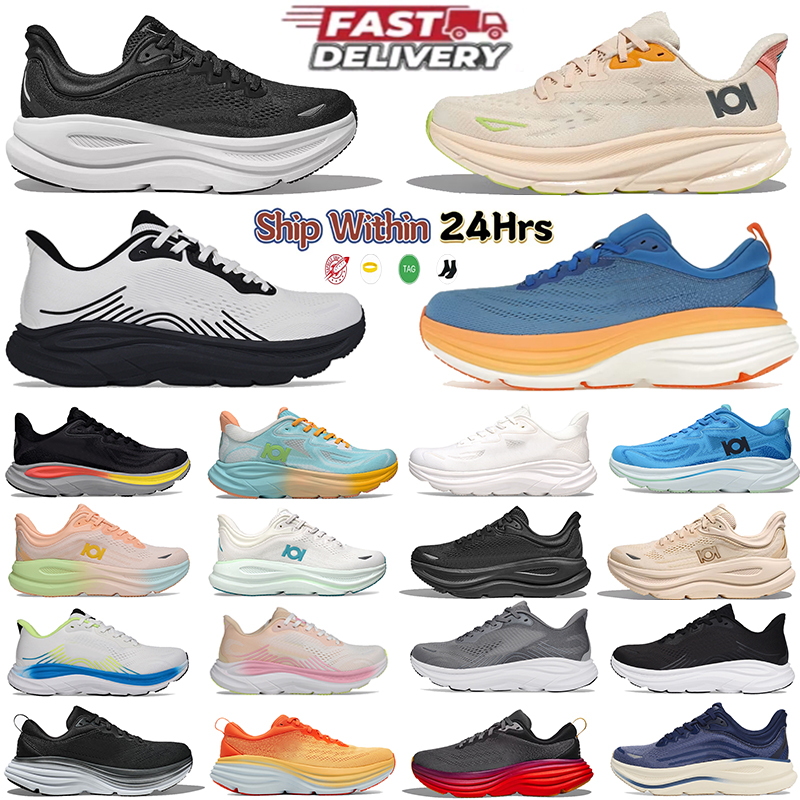Designer bondi 9 men shoes trainer mens clifton 11 sneakers women sneaker clifton 10 Triple Black womens breathable running shoes clifton9 outdoor S