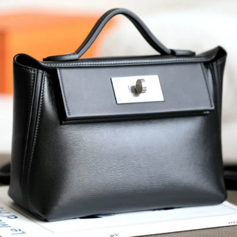 Luxury handbag designer men women's shoulder bag crossbody bag high-quality 21cm 29cm genuine leather handmade gold and silver hardware fashion