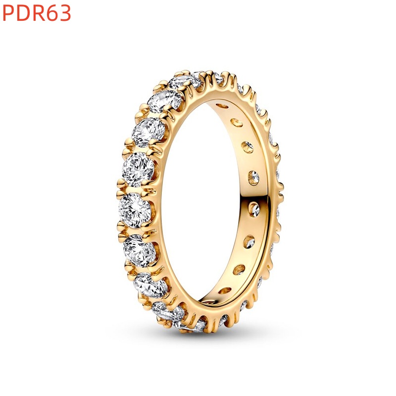 Fashion Women Girls Rings Stainless Steel White Copper Round Circle Silver Rose Gold White Zircon Flower Letter Heart Round Rings Jewelry A