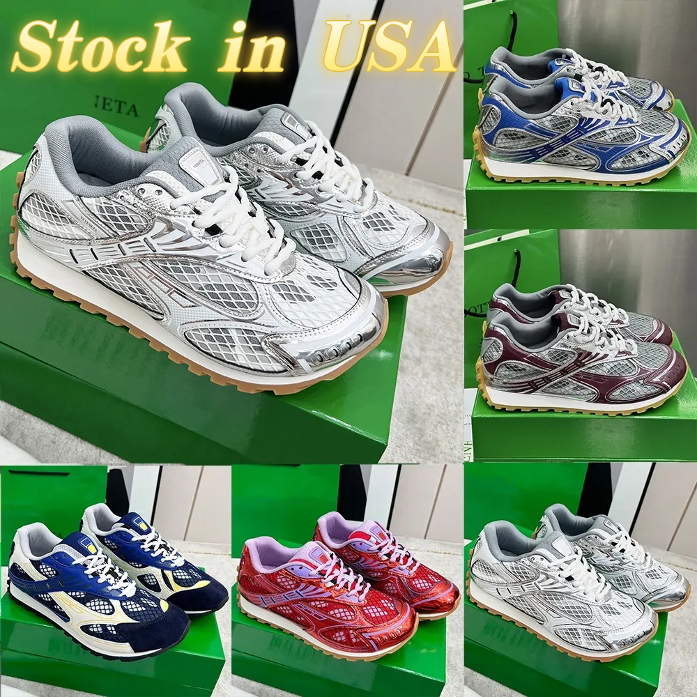 Orbit Sneakers Designer Shoes for Women Men Trainers Silver White Triple Black Pink Navy Chaussure Luxury Platform Casual Sneakers Mesh Walking Foot