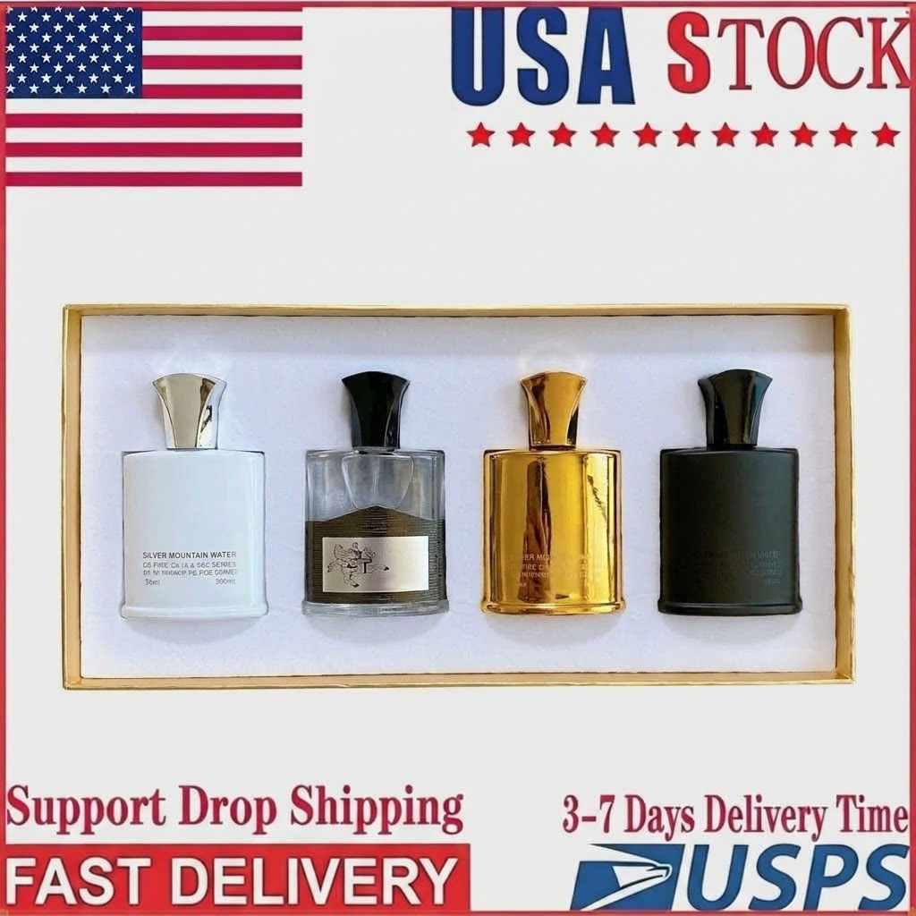 Parfum Designe 30 ml 4 pcs ensemble eau de montagne impérial irlandais tweed parfum île vierge 75 ml 100 ml parfum longue durée odeur homme femme