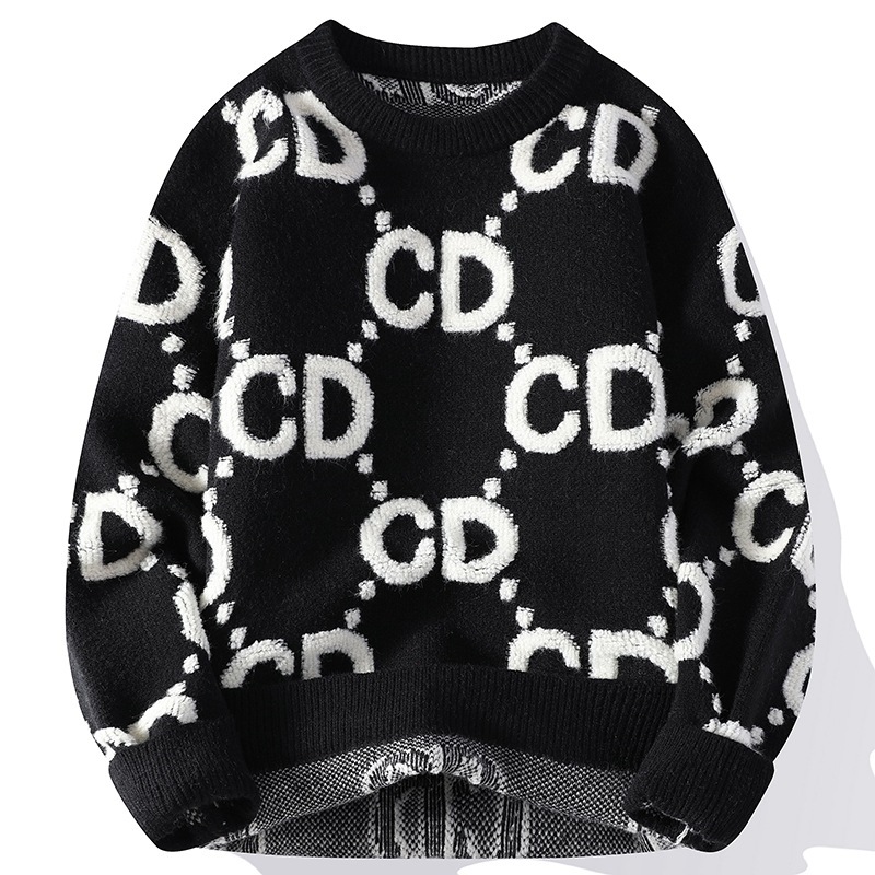 New Fall Winter Men Knitwear Top Quality Men's Soft Warm Wool Sweater Fit for Womens Classic Fashion Handsome Sweaters Male MAKOUFEI Jumpers