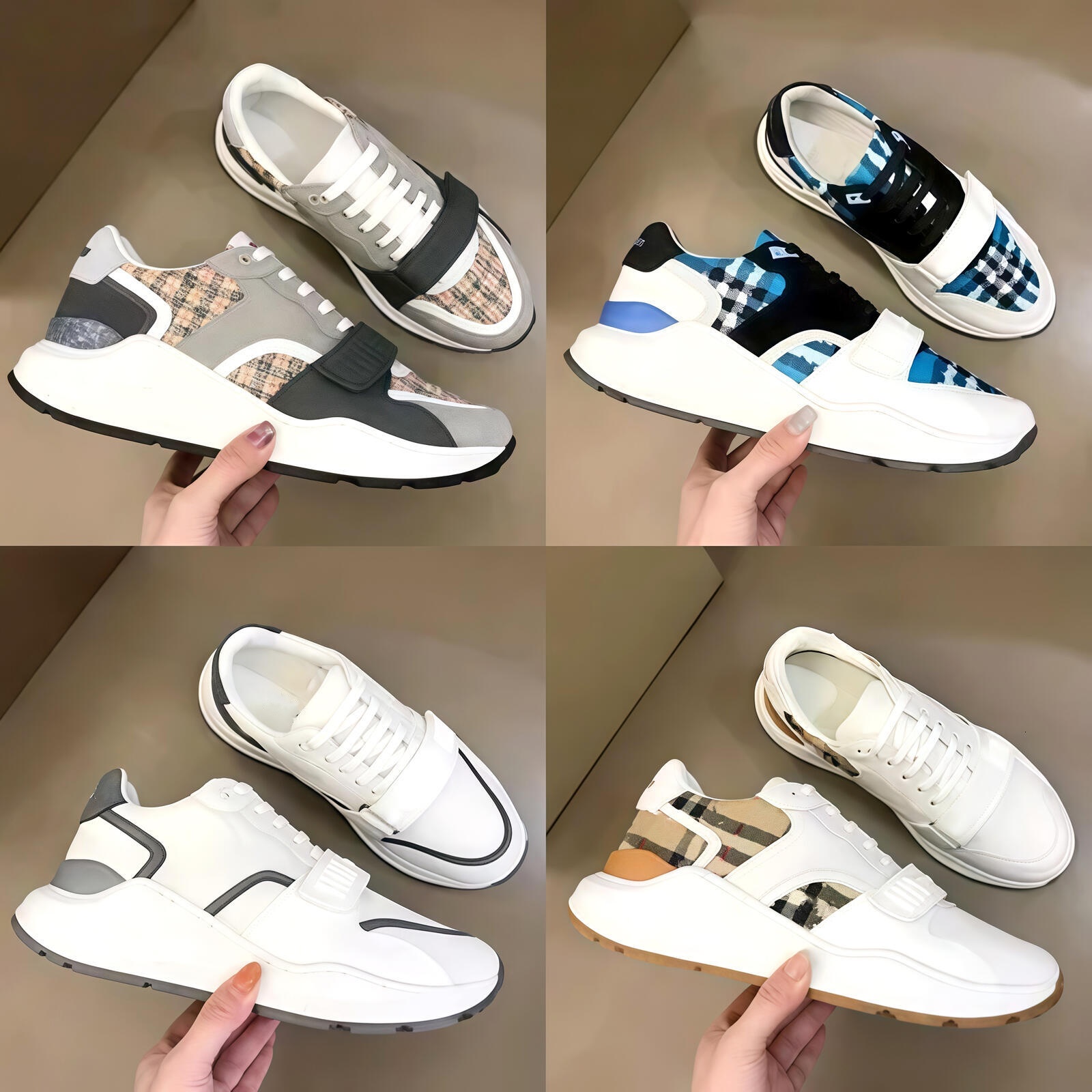 Floral Canvas Platform Sneakers White Sole Luxury Casual Walking Shoes women Designer Lace Up Flats Daily Street Outdoor Wear Fashionable Stylish Tr