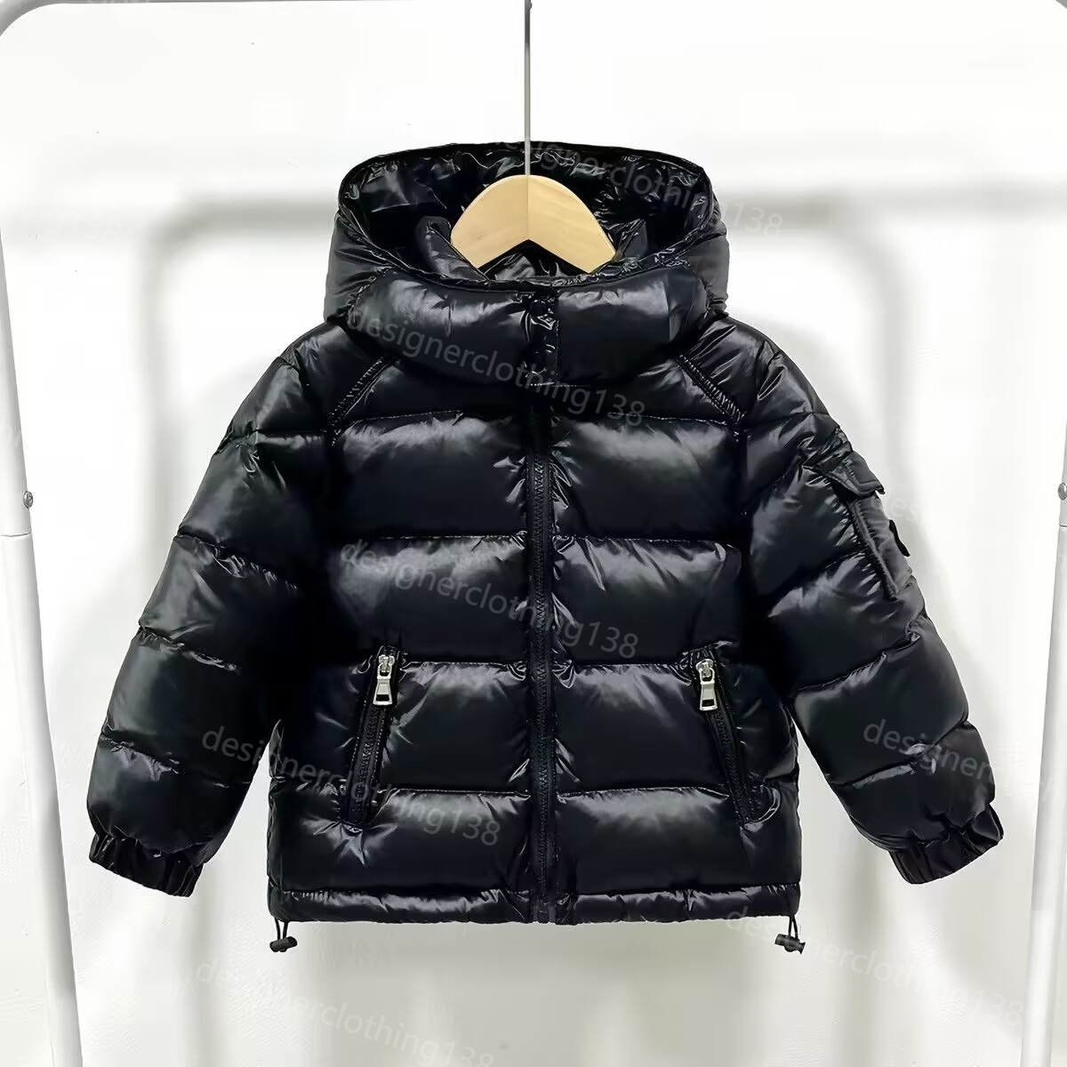 Designer Kids Down Jacket, Boys Girls Warm Thick Winter Outerwear, Windproof Lightweight Kids Down Coat A3