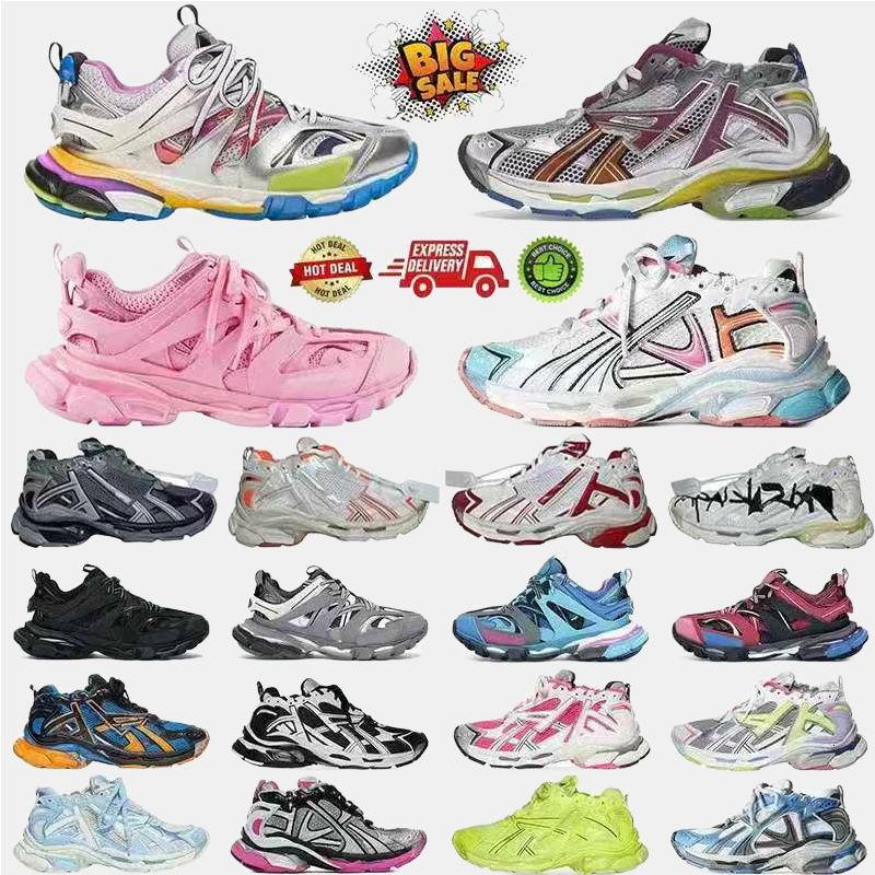 Breathable Mesh Chunky Dad Shoes for Men Women Distressed Layered Design Colorful Patchwork Casual Runner Sneakers Fashion Streetwear Trainers