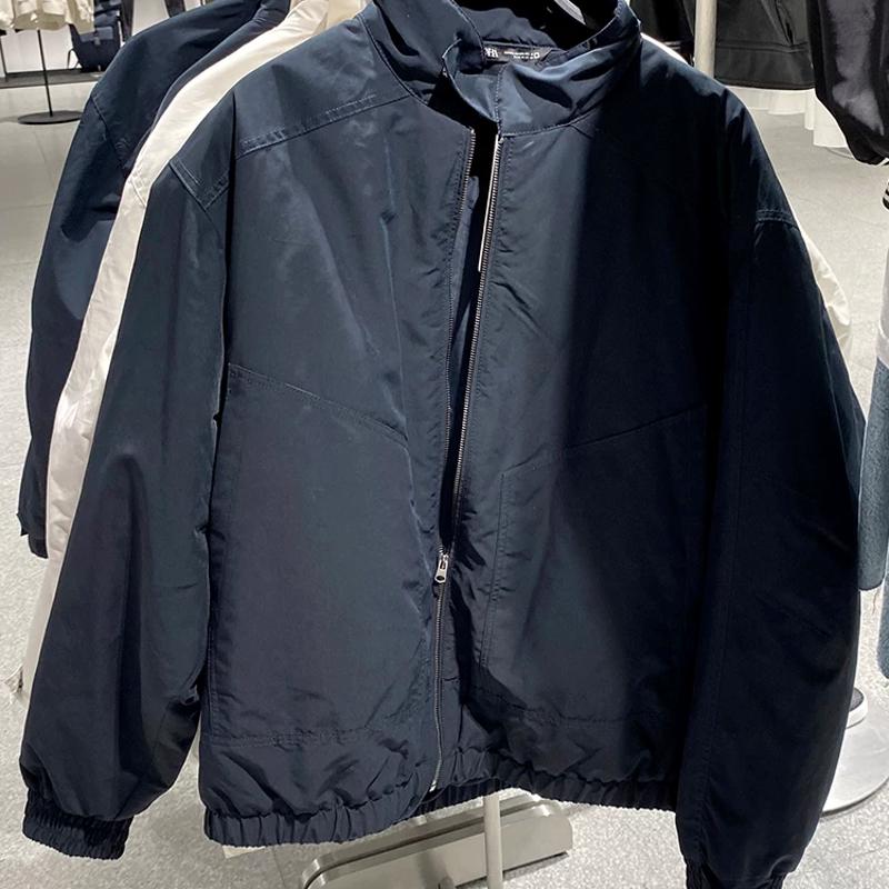 Manteau de créateur pour hommes, veste rembourrée d'hiver, col montant, coupe ample, imperméable, multi-poches, chaud, épais, décontracté, mantea