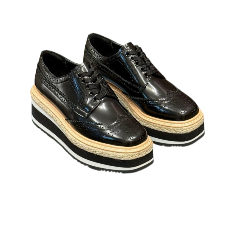 espadrille woman designer platform oxford lace leather round toe luxury comfortable brown burgundy black white beige khaki vintage retro college cas