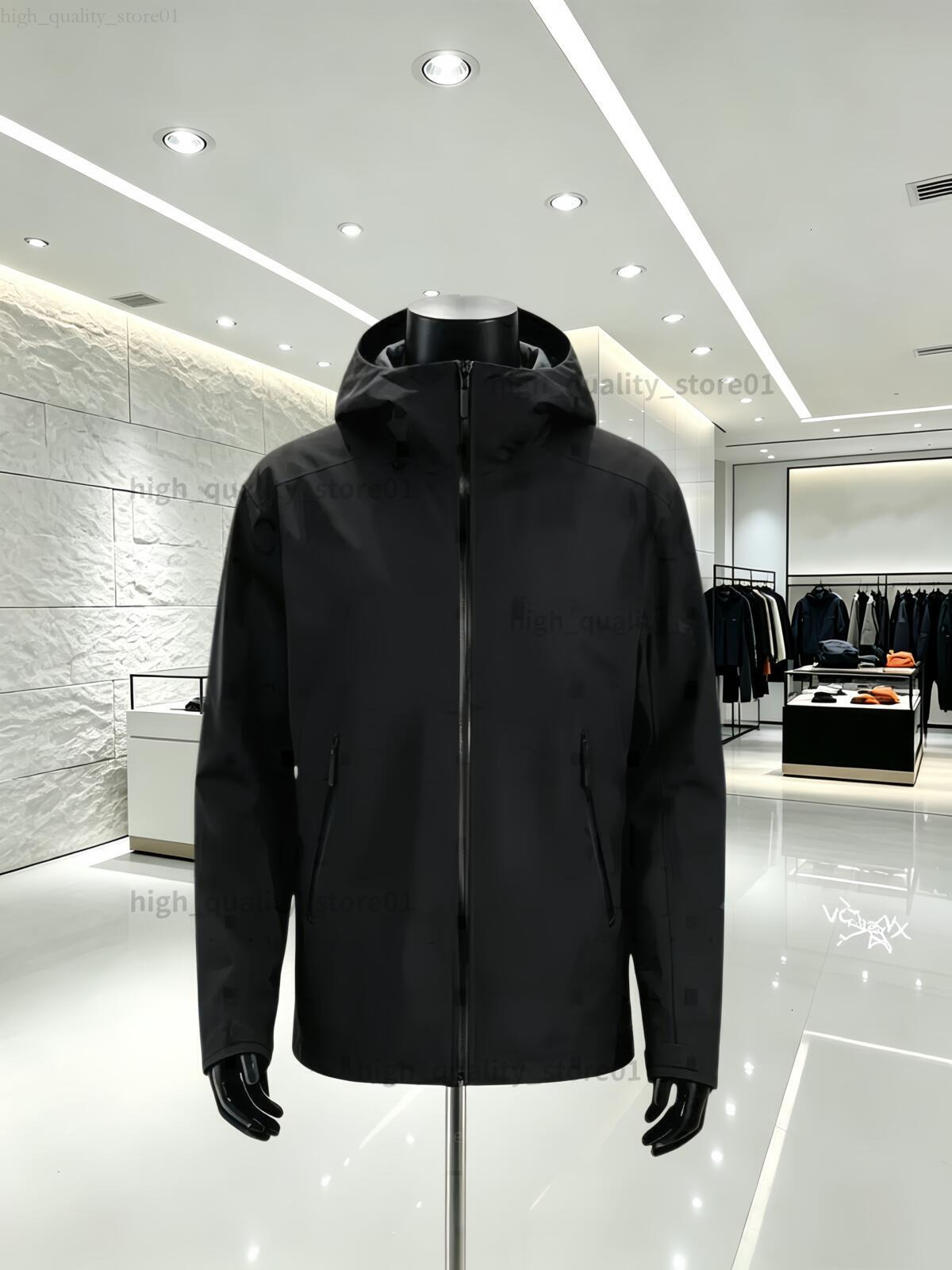 arc Jacket Men Goretex LT SV AR LW ATM SL MACAI Hard Shell Zip Up Waterproof Arc Hood Windbreaker High Quality Designer Fashion Clothes 66b