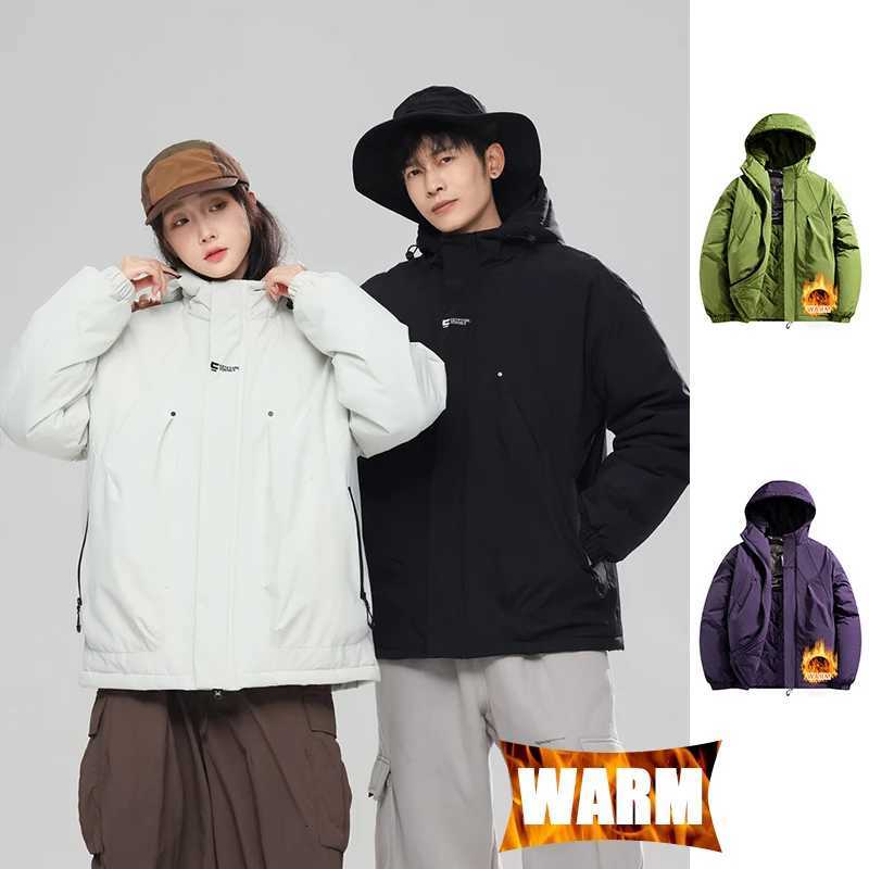 Outdoor Jackets Hoodies Autumn Winter Sport Jacket Waterproof Windproof Coat Unisex Outdoor Sport Hiking Running Mountaineering Hooded Casual Sport