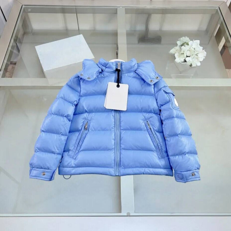 Boys Down Jacket Kids M Designer Jacket Fashion Brand Toddler winter Jackets Baby Winter Coat Boy Girl Embroidery Thick Warm Coats Tops Outwear Puff