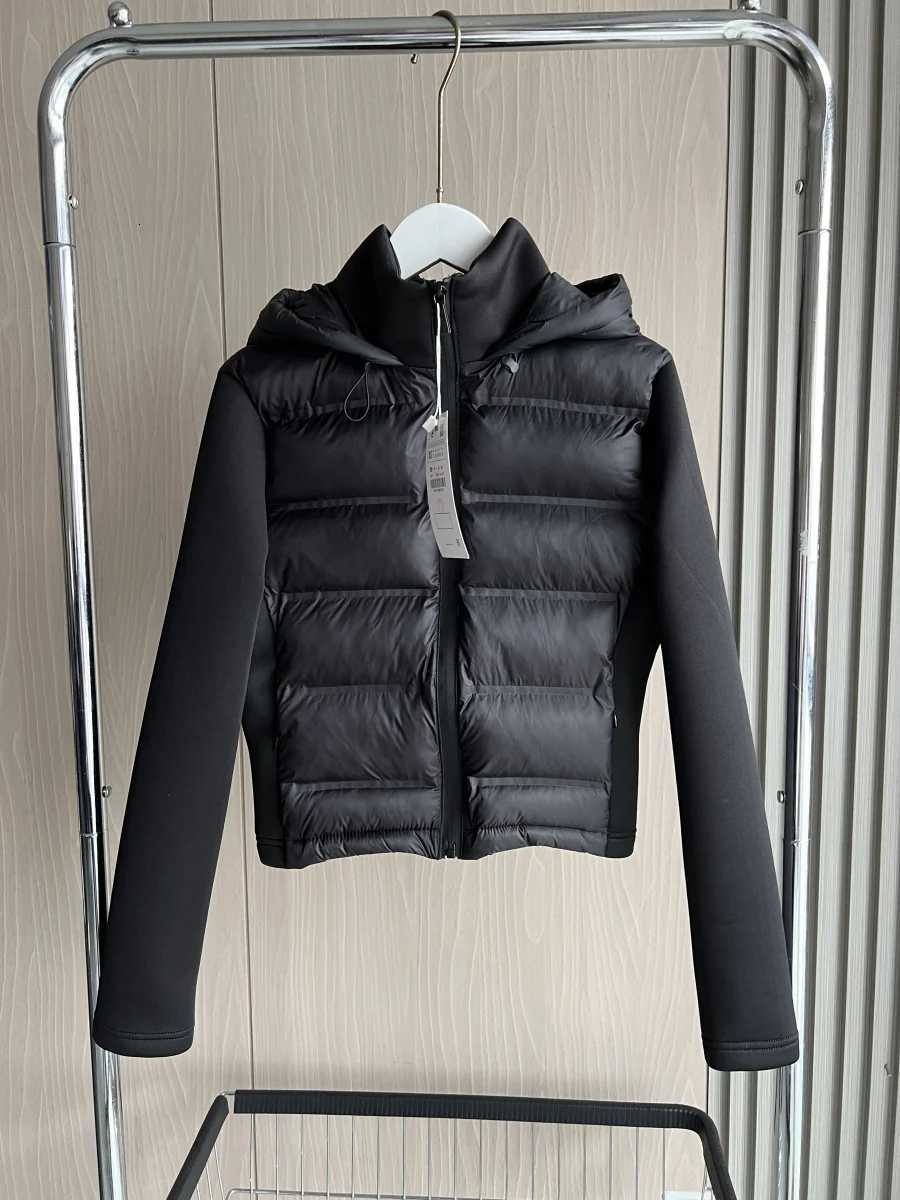 Down Parkas 2025 Women's Winter New Arrival Women's Lightweight Warm Down Jacket with Long Sleeves and Zippered Hooded Sports Coat J261008