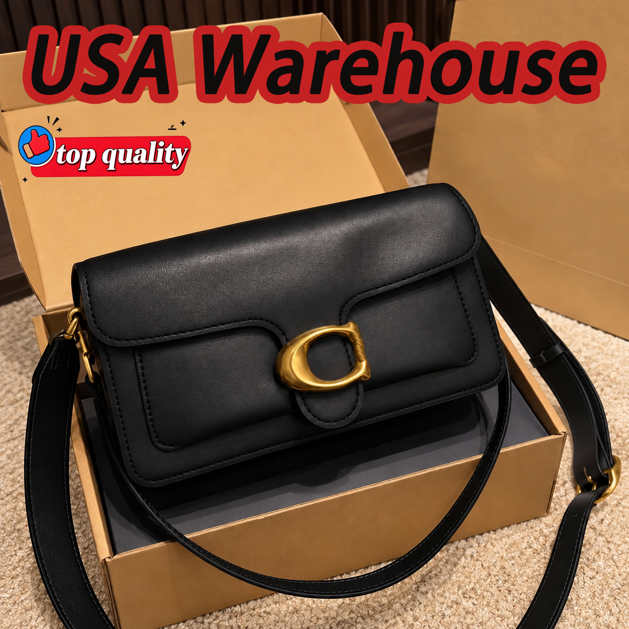 Luxury Designer Bags Women Retro Flap Shoulder Bag Solid Color Leather Crossbody Purse Gold Metal Buckle Casual Daily Underarm Handbag ooaohtabby