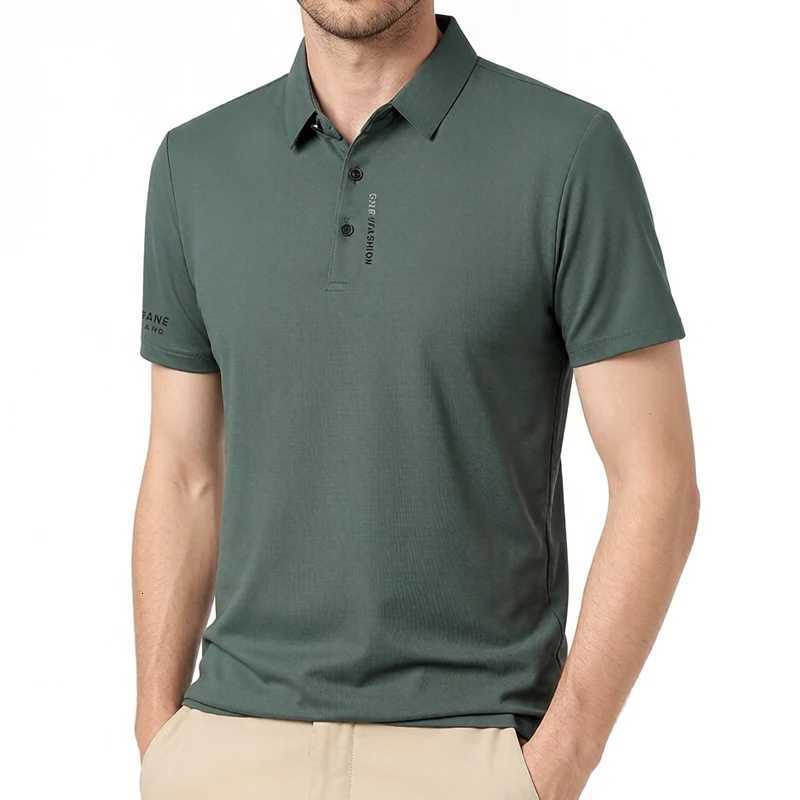 Dress Shirts Mens Men's Shirt Stretch Short SLeeve Shirts for Men T-Shirts Buttons Classic Fit Casual Performance Golf Shirts J261008