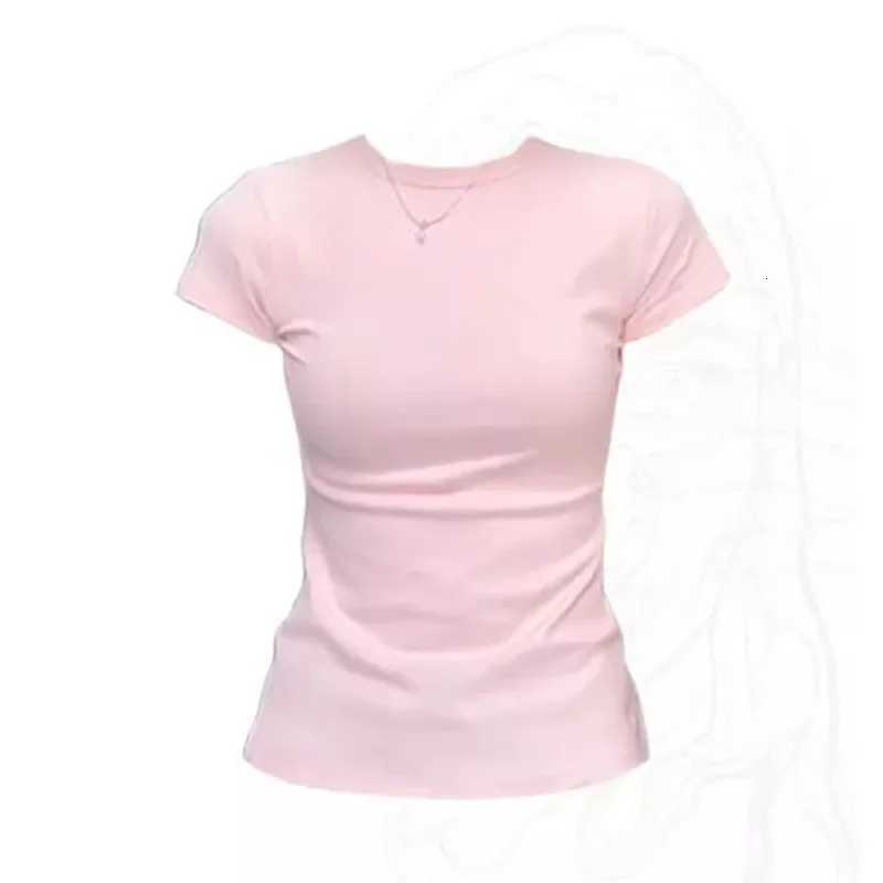 Solid Women's Basic T-Shirt Short Sleeve T-shirts Women Summer Casual Simplicity Black White O-neck Tee Shirt Female Korean Cotton Tight T Shir