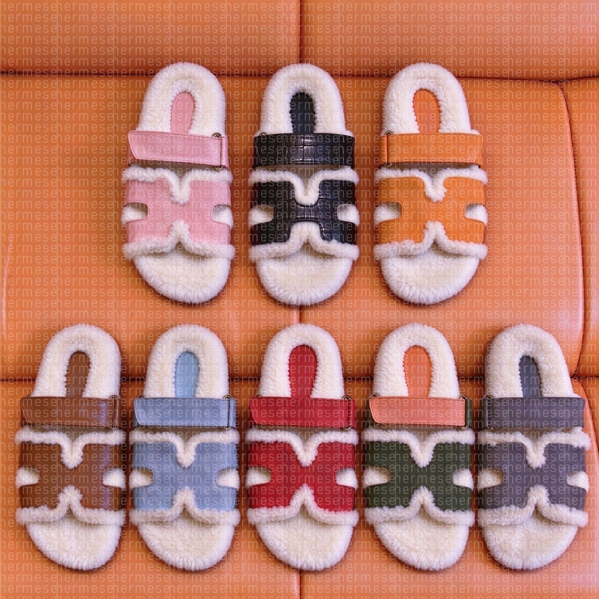 Luxury Designer Slides Chypre sandals mens womens fur Slippers Wool Winter Fur Fluffy Furry Warm Letters Sandals Comfortable Fuzzy Girl Flip Flop or