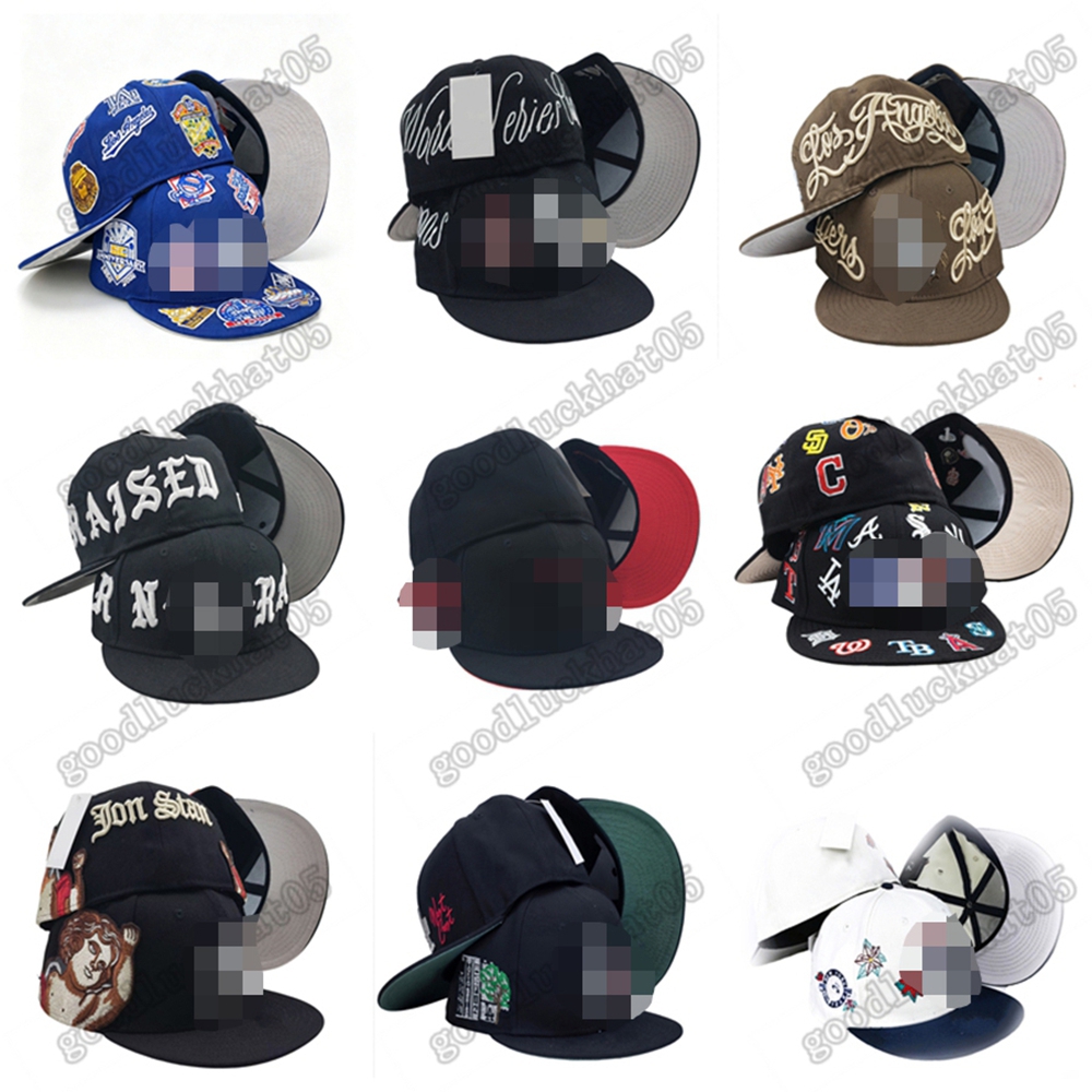 All Teams sports Baseball caps wholesale gorras bones spring cotton hip hop for men women summer Full Closed Fitted Hats