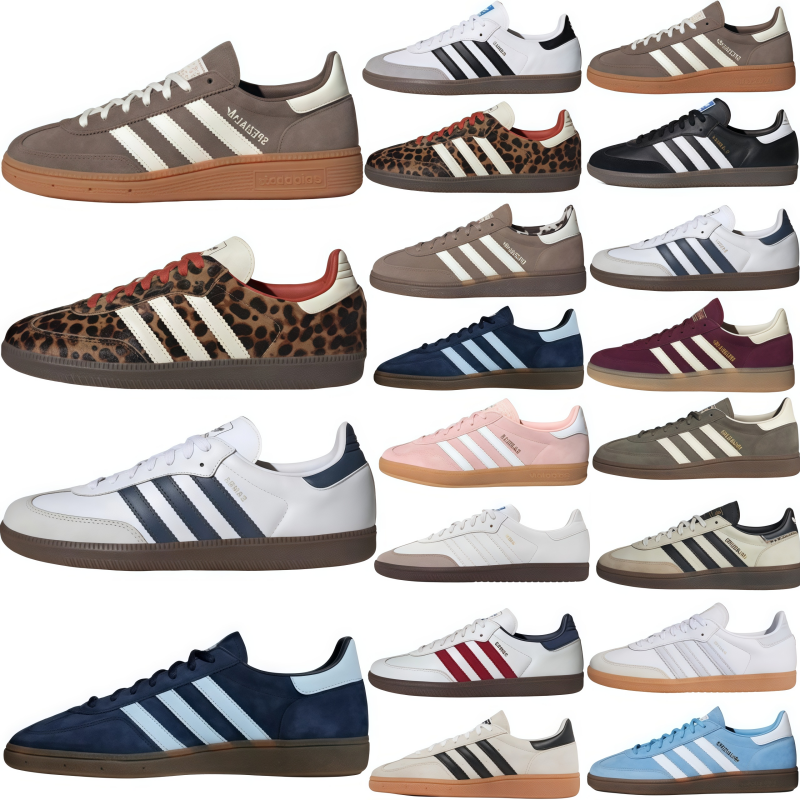 Designer Shoes Adidas HANDBALL SPEZIAL Low Top Retro Heritage Style Timeless Silhouette Running Shoes Shoes Sneakers Men Women Trendy shoes