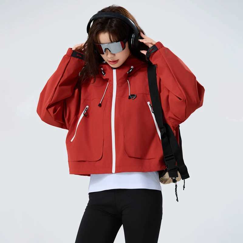 Outdoor Jackets Hoodies CHRLCK Men Women's Hiking Jacket Waterproof Camping Trekking Fishing Oilproof Clothes Outdoor Sport Windbreaker Wear-re