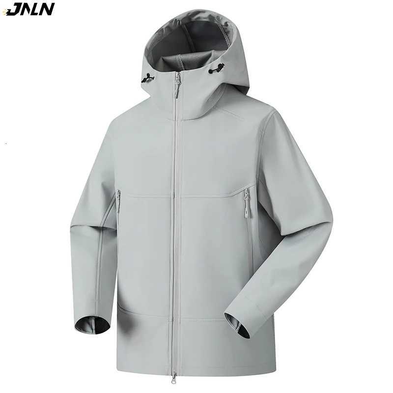 Outdoor Jackets Hoodies JNLN Men's Women's Waterproof Windbreaker Outdoor Sport Windproof Thermal Jackets Hiking Trekking Mountaineering R