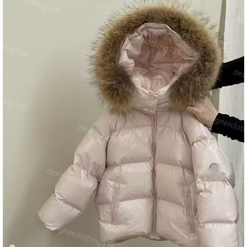 Designer Kids Down Jacket, Boys Girls Warm Thick Winter Outerwear, Windproof Lightweight Kids Down Coat A2
