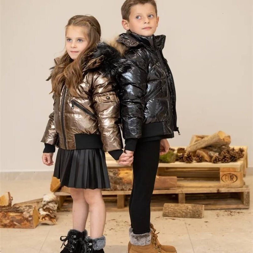 2026 New AS Winter Kids Down Jackets Bomber Coats perfume With cologne Nature Fur 01 Designer 01