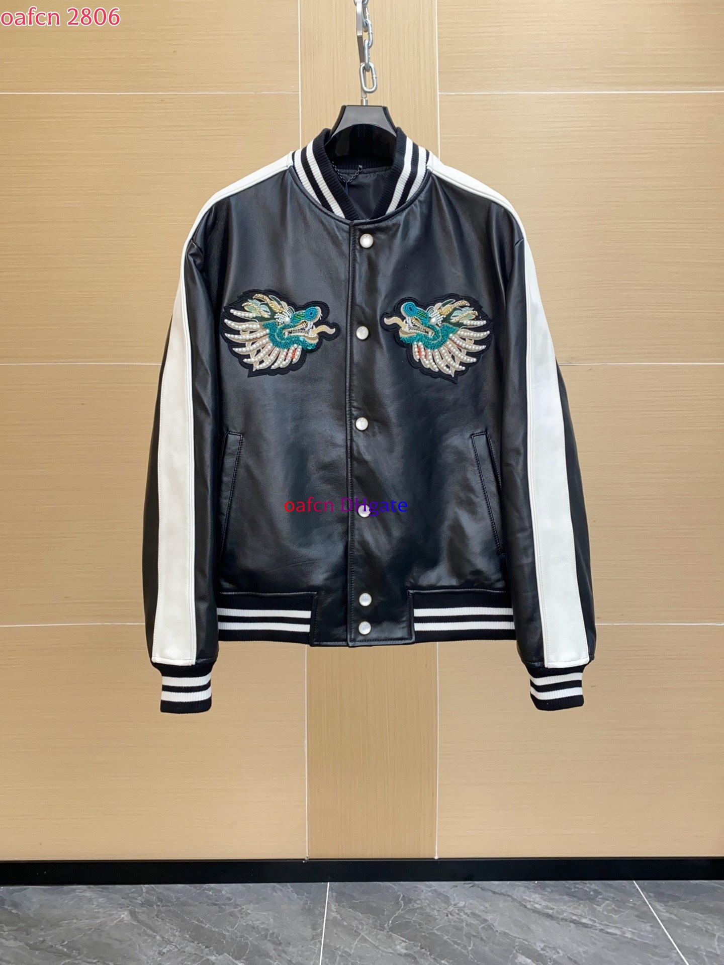 Designer MenS Leather Jacket MenS Jacket Motorcycle Fashion Waterproof Coat Motorcycle Leather Windbreaker Jackets Baseball jersey leather jacket 28