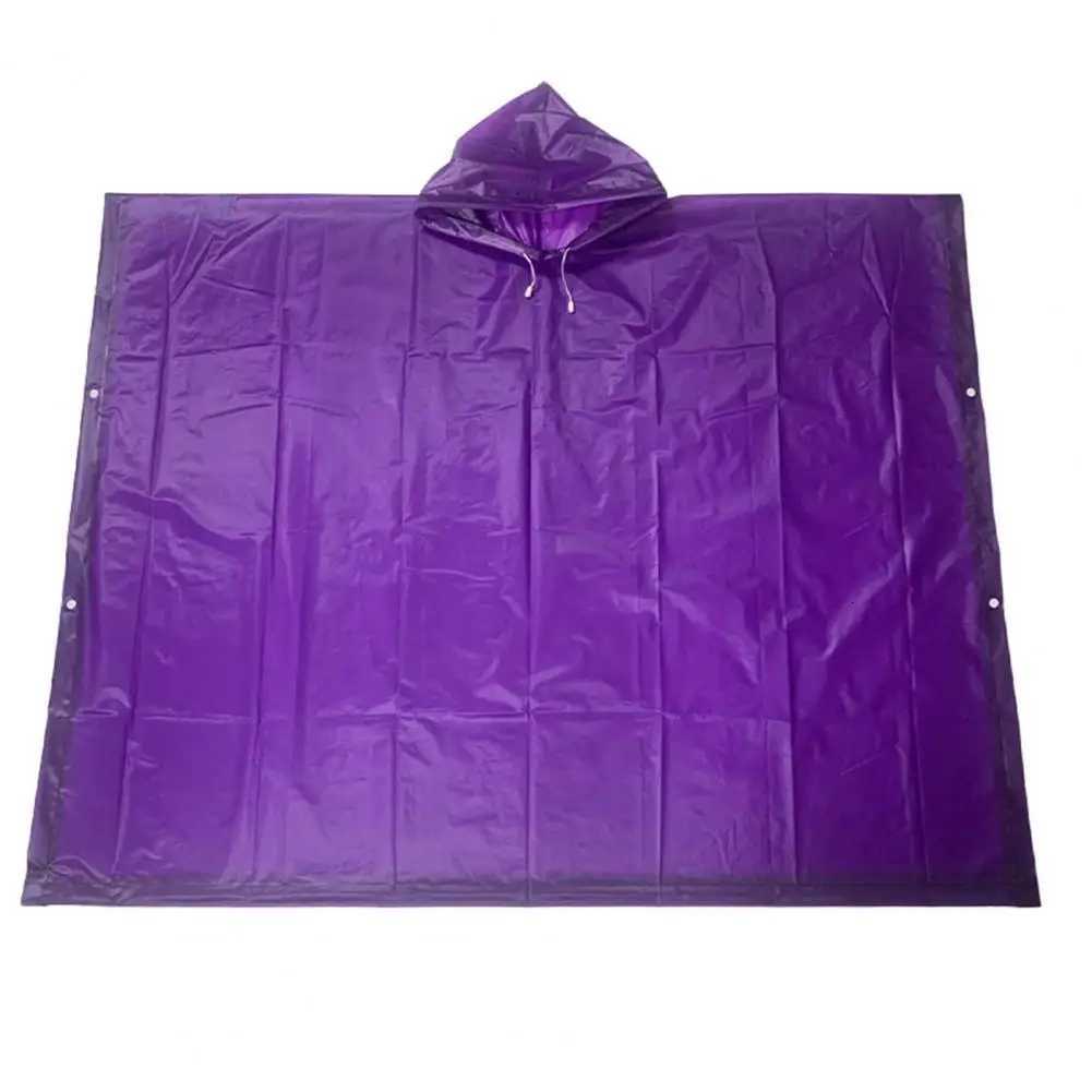 Eva Women's Raincoat Raincoats Mid-length Transparent Hooded Raincoat Mid-length Poncho Waterproof Windproof Hiking Raincoat for Men WomenW2610