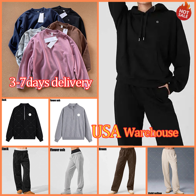 Quality New Hot sale Zipper Coat Basic yoga Suit Gym Women Men 1/4 Zip Relaxed-fit Sport sweater clothes