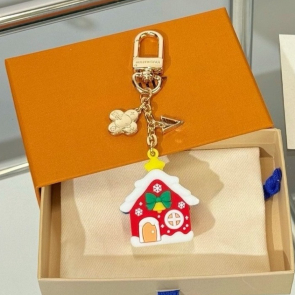 Porte-clés Designer Porte-clés Longes Porte-clés De Luxe Designer Porte-clés En Cuir Femmes De Noël Porte-clés Accessoires Femmes Clé De Voiture