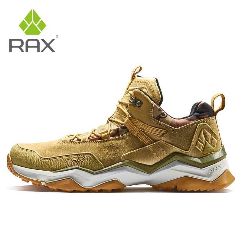 Outdoor Shoes Sandals Rax Hiking Shoes Men Waterproof Trekking Shoes Lightweight Breathable Outdoor Sports Sneakers for Men Climbing Leather Shoes Q