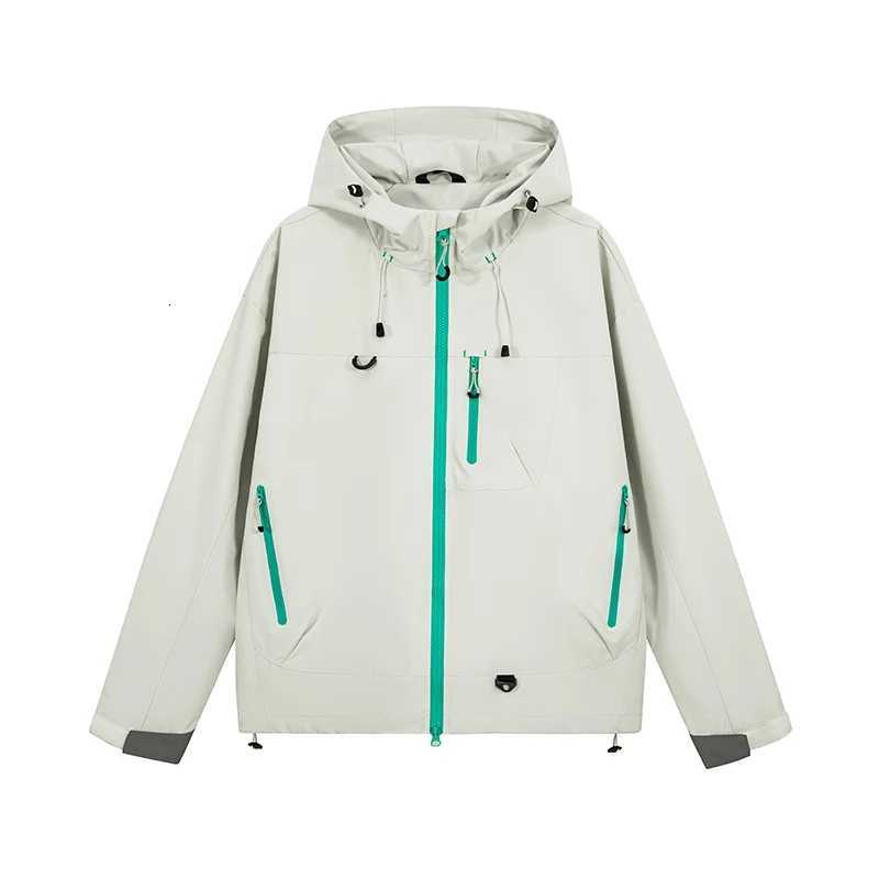 Outdoor Jackets Hoodies Unisex Hiking Jacket Waterproof Autumn Windbreaker Ourdoor Hooded Coats Women New Jacket Men Fishing Camping Climbing Coats