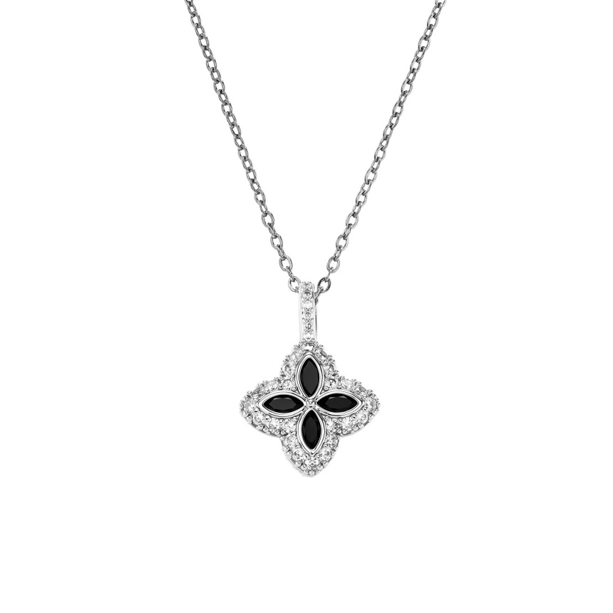 heart necklace clover necklaces pendant moissanite jewlery designer for woman stainless steel collier luxe gold chain luxury jewellery jewerly cl