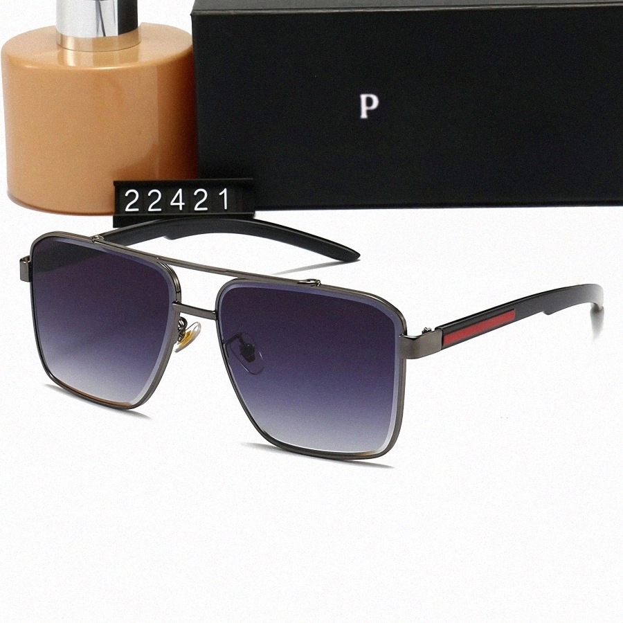 AJ 22421 Top luxury Sunglasses designer womens Mens Wearing fashion hot selling senior Eyewear For Women eyeglasses frame Vintage Metal Sun Glasses