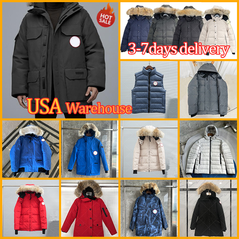 Men's down jacket, thick pilot jacket, couple's winter coat, designer shiny windproof and waterproof jacket, matte trim with classic lette