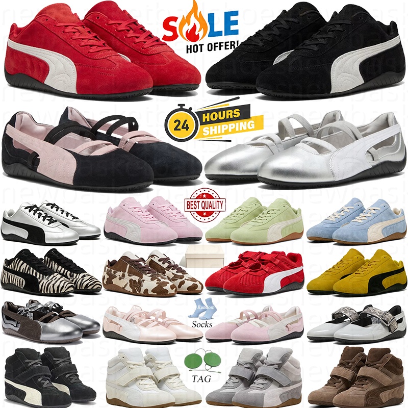Livraison gratuite chaussures de marque pour hommes ballerines chaussures designer pour femmes spee chats baskets compensées bumaballerina OG bas
