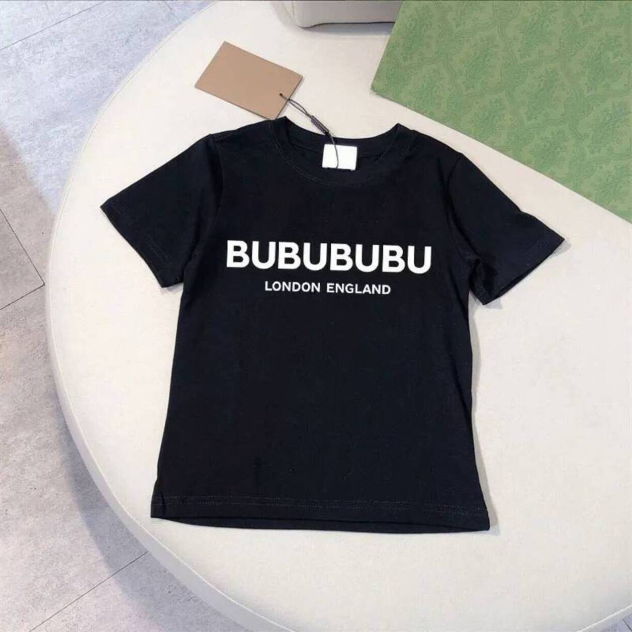 Girls T-Shirt Luxury toddler casual Designer B Brand Pure Cotton Tshirts For Kids Children Shirt Baby Girl Boy Summer Clothe